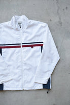 Nike White Swoosh Jacket — 2000s (M) - Retrospective Store