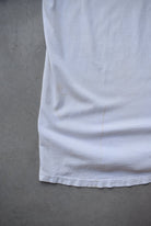 Nike White Swoosh Tee — 1990s (L) - Retrospective Store