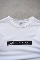 Nike x Andre Agassi White Spellout Tee — 1990s (S) - Retrospective Store