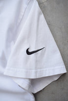 Nike x Andre Agassi White Spellout Tee — 1990s (S) - Retrospective Store