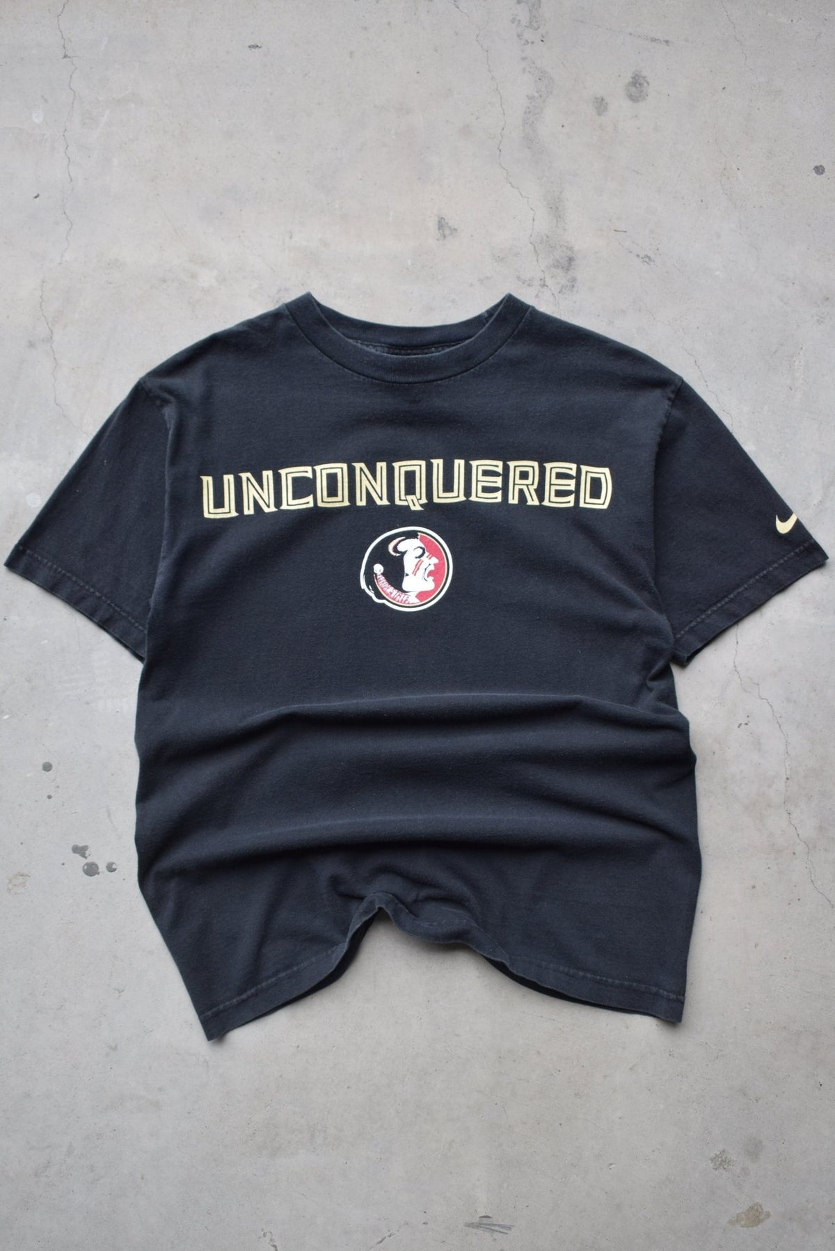 Nike x Florida State Seminoles Black Graphic Tee — 2000s (M) - Retrospective Store