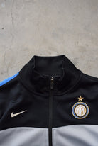 Nike x Inter Milan FC Black & Grey Embroidered Jacket — 2000s (XS/S) - Retrospective Store