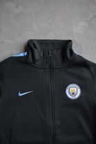 Nike x Manchester City Black Embroidered Jacket — 2000s (XS) - Retrospective Store