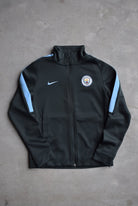 Nike x Manchester City Black Embroidered Jacket — 2000s (XS) - Retrospective Store