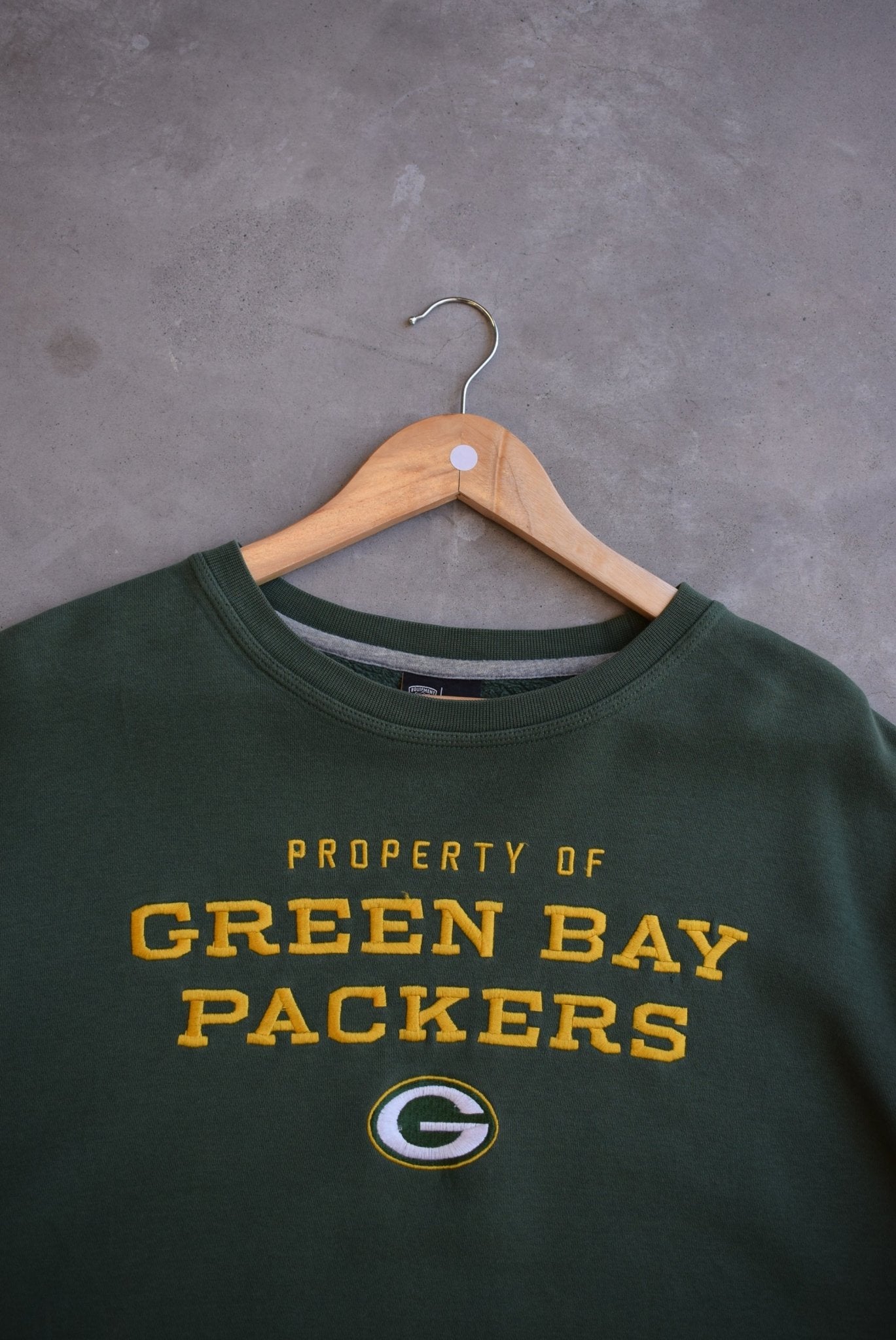 Nike x NFL Green Bay Packers Embroidered Crewneck — 2000s (XL/XXL) - Retrospective Store