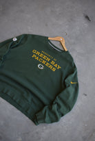 Nike x NFL Green Bay Packers Embroidered Crewneck — 2000s (XL/XXL) - Retrospective Store