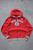 Nike x Ohio State University Embroidered Full-Zip Hoodie — 2000s (M/L) - Retrospective Store