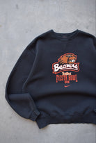 Nike x Oregon State University Fiesta Bowl Black Graphic Crewneck — 2001 (L) - Retrospective Store