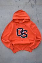 Nike x Oregon State University Orange Embroidered Hoodie — 2000s (M) - Retrospective Store
