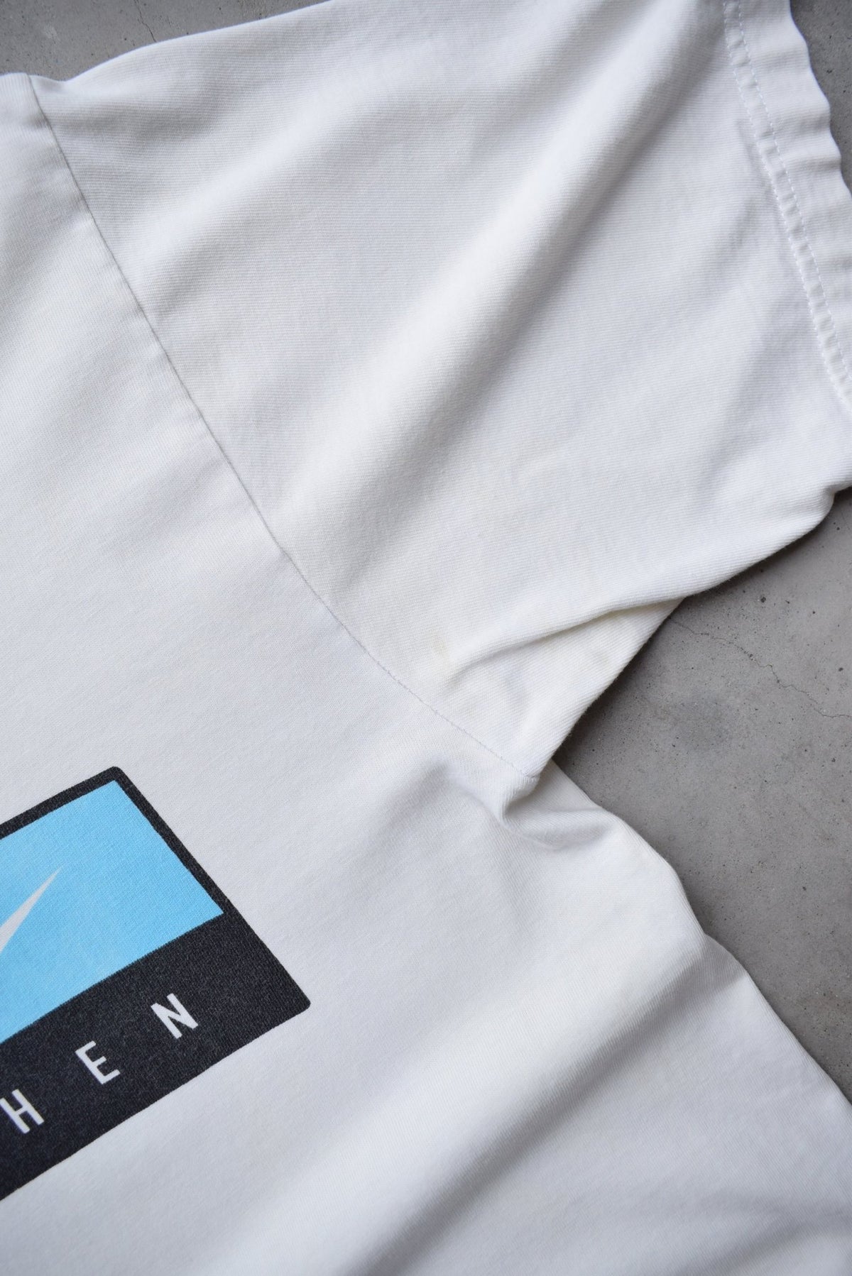 Nike x TSV Munchen White Graphic Tee — 2000s (M) - Retrospective Store