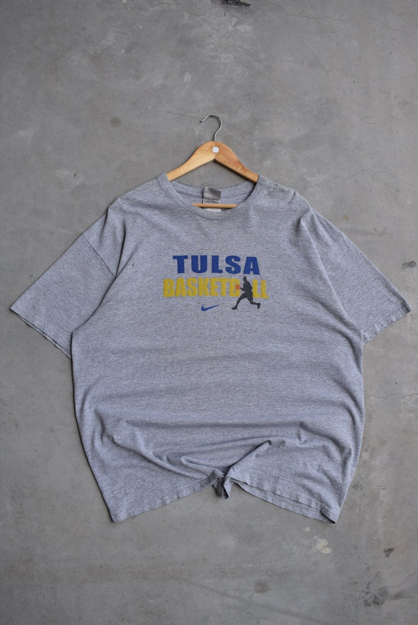 Nike x Tulsa Basketball Tee — 2000s (XXL) - Retrospective Store