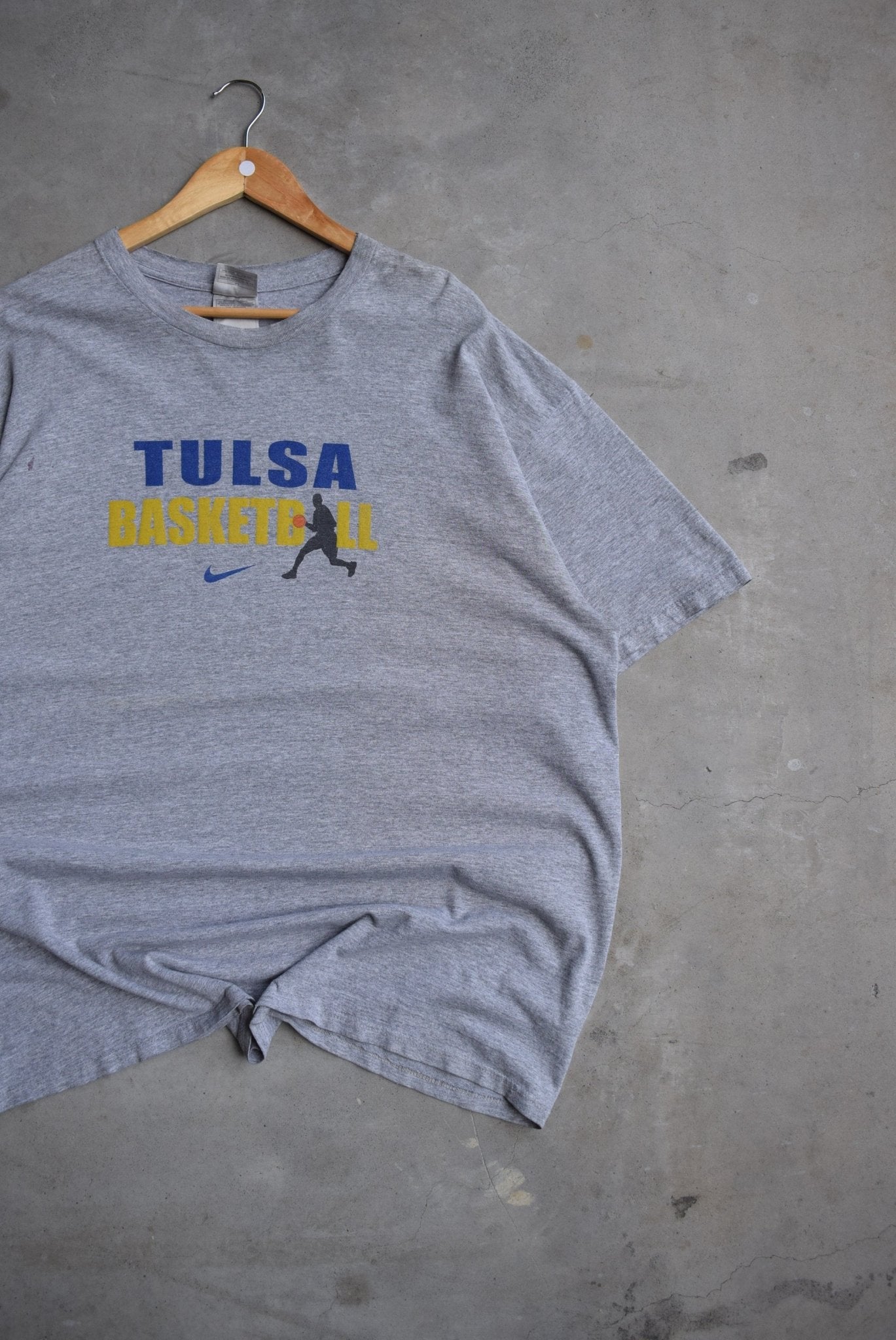 Nike x Tulsa Basketball Tee — 2000s (XXL) - Retrospective Store