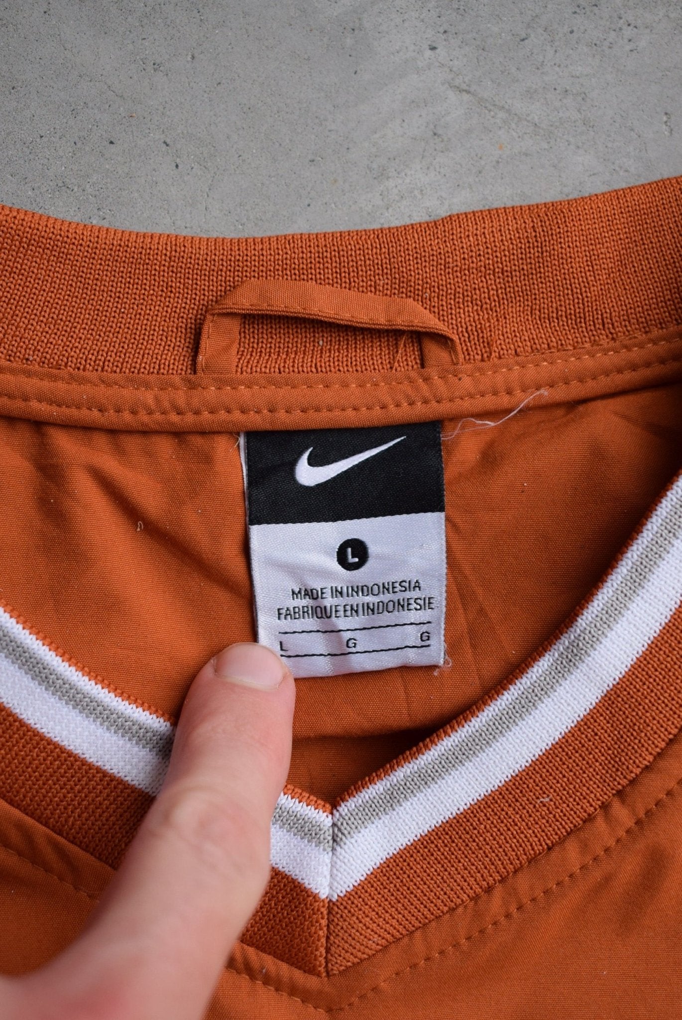 Nike x University of Texas Embroidered Pullover Jacket — 2000s (L) - Retrospective Store