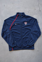 Nike x U.S. Soccer Navy Embroidered Jacket — 2000s (M) - Retrospective Store