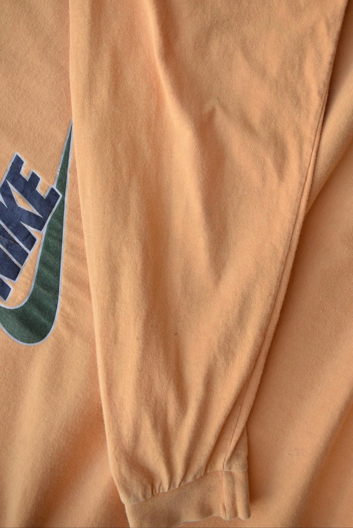 Nike Yellow Spellout Long Sleeve Tee — 2000s (XL) - Retrospective Store
