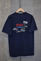 Nissan 'Job Security' Graphic Tee — 2000s (L) - Retrospective Store
