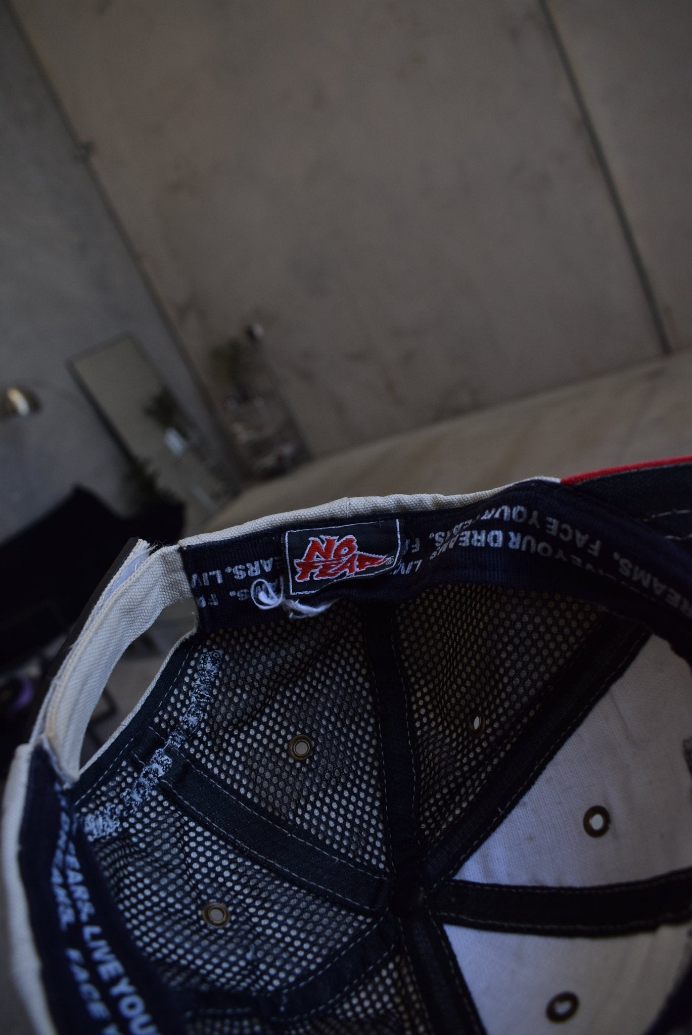 No Fear Embroidered Hat — 1990s - Retrospective Store