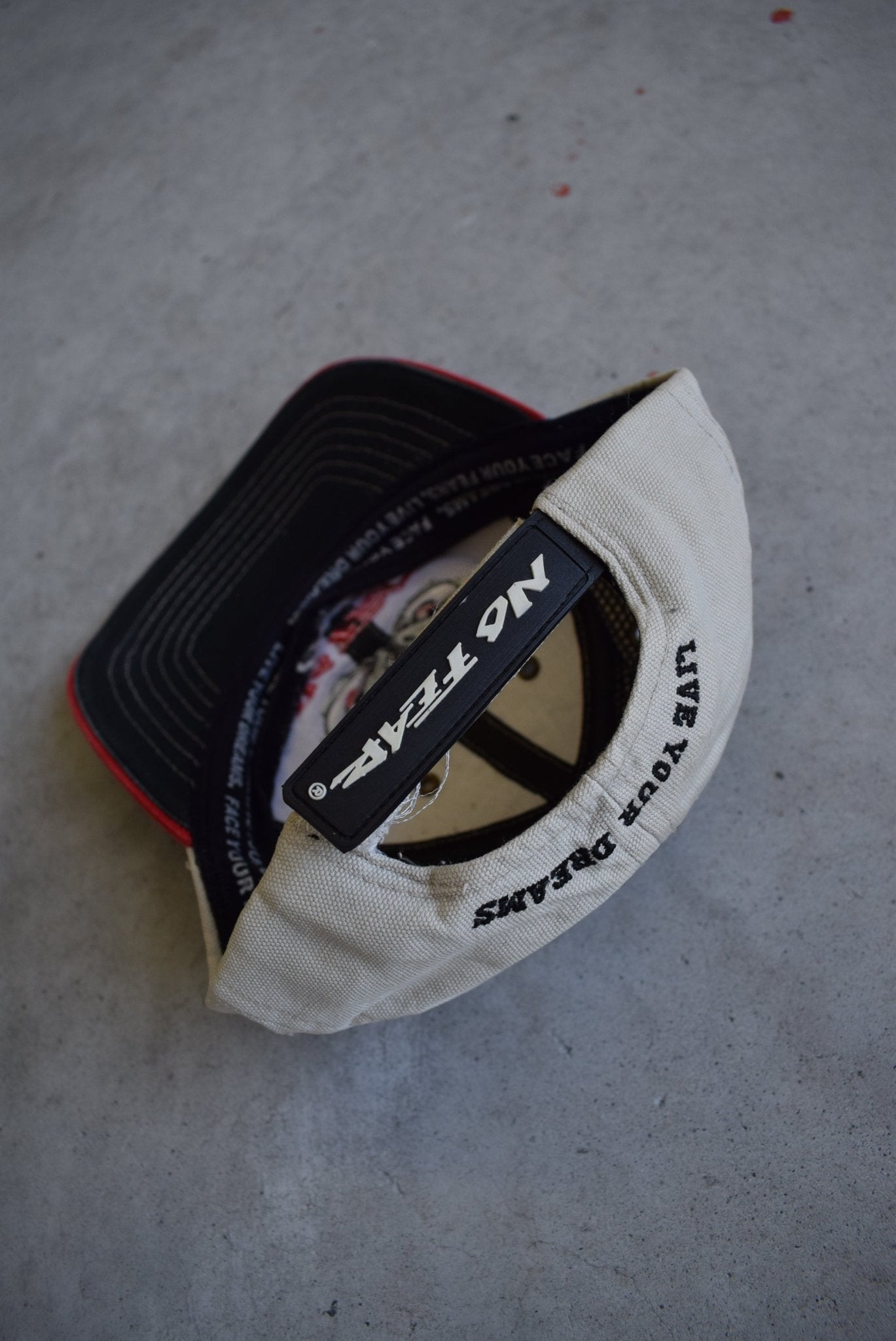 No Fear Embroidered Hat — 1990s - Retrospective Store