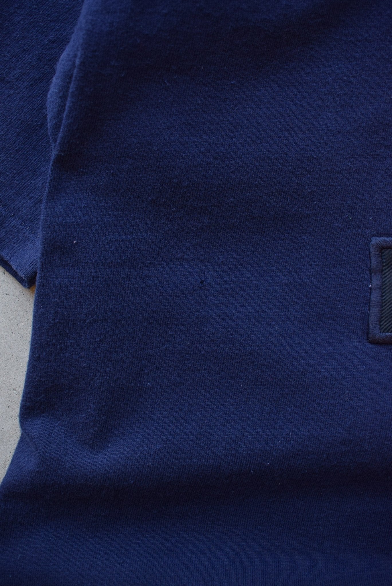 Nutmeg x MLB New York Yankees Navy Embroidered Tee — 1990s (L) - Retrospective Store