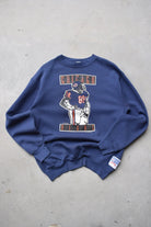 Nutmeg x NFL Chicago Bears Navy Graphic Crewneck — 1989 (M) - Retrospective Store