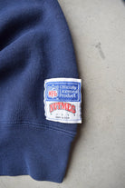 Nutmeg x NFL Chicago Bears Navy Graphic Crewneck — 1989 (M) - Retrospective Store
