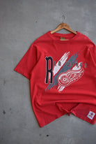 Nutmeg x NHL Detroit Redwings Tee — 1990s (L) - Retrospective Store