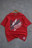 Nutmeg x NHL Detroit Redwings Tee — 1990s (L) - Retrospective Store