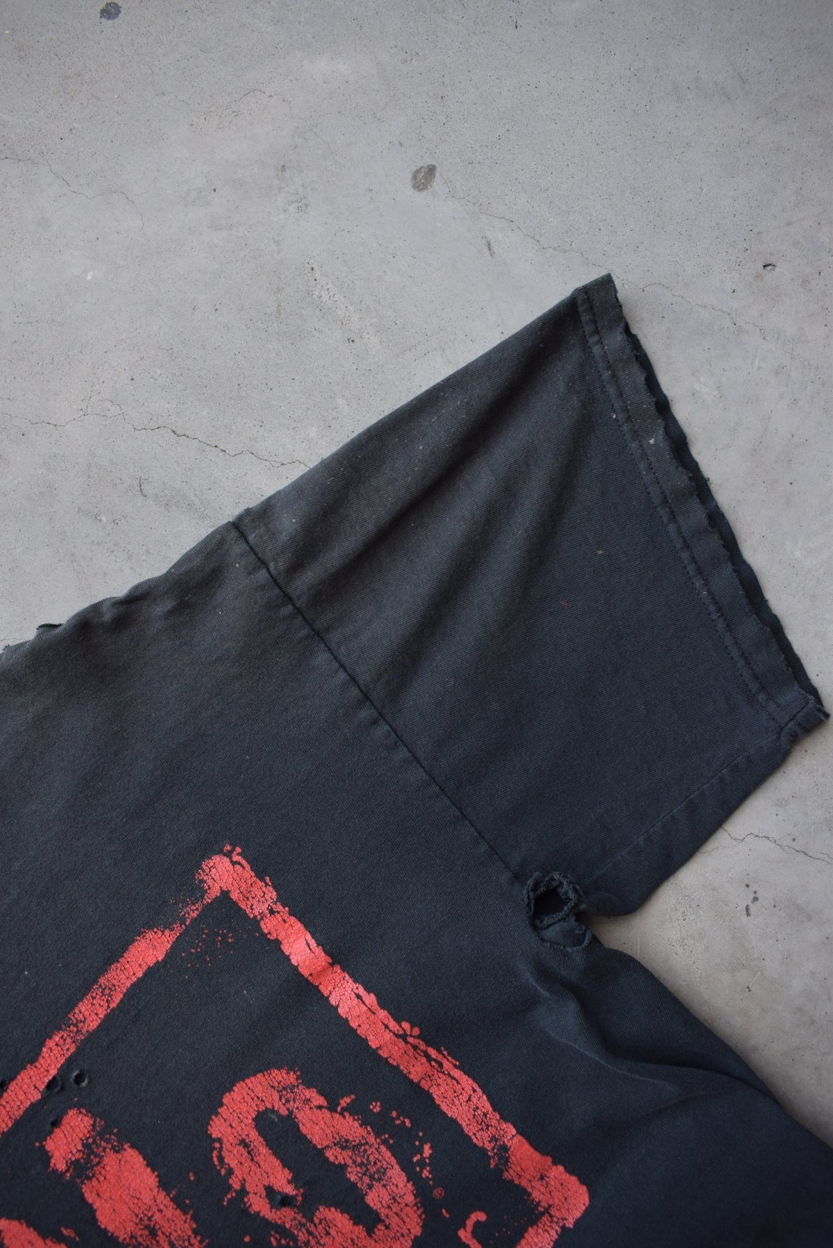 N.W.O. New World Order Black Wrestling Tee — 1990s (L) - Retrospective Store