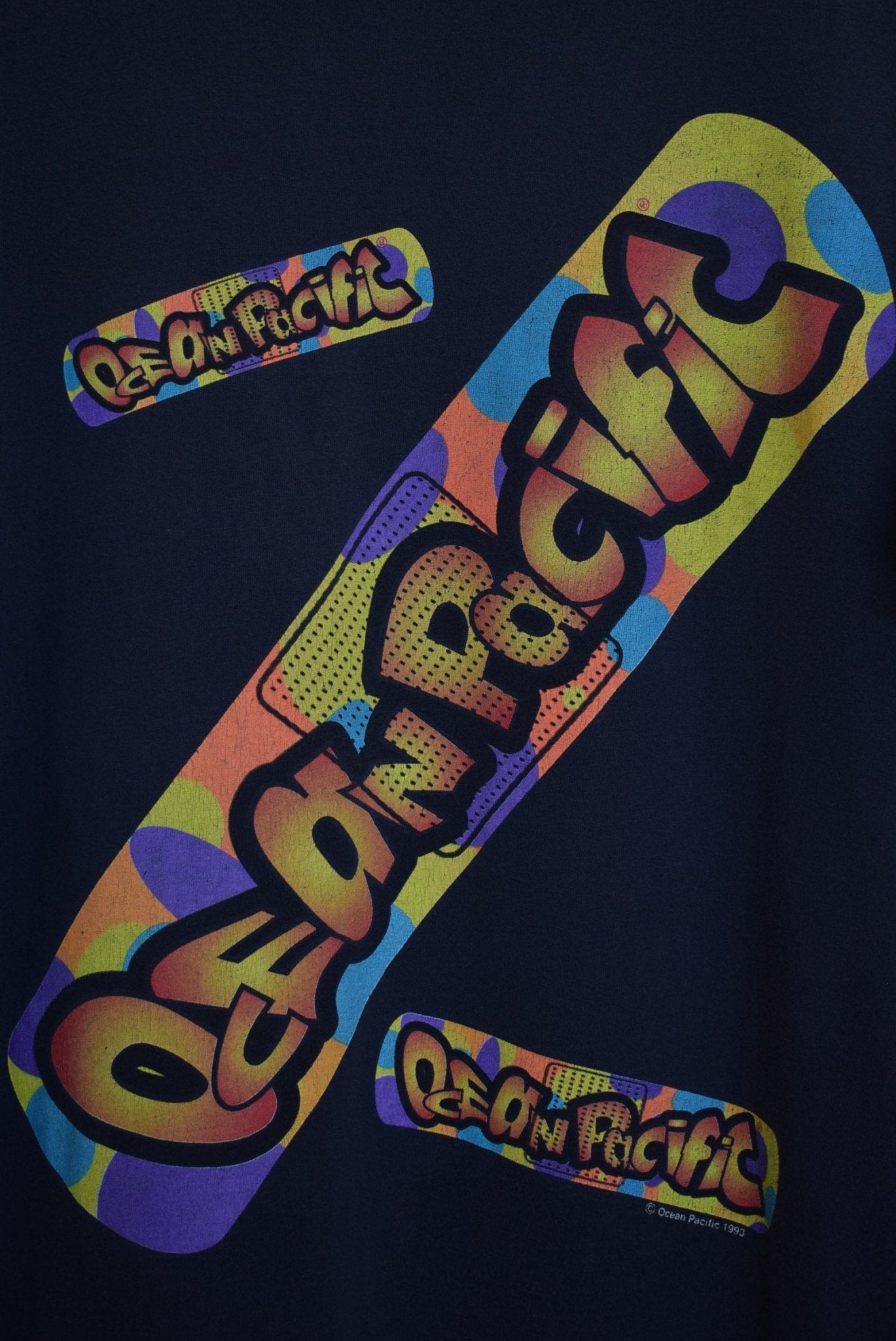 Ocean Pacific Graphic Tee — 1993 (XL) - Retrospective Store