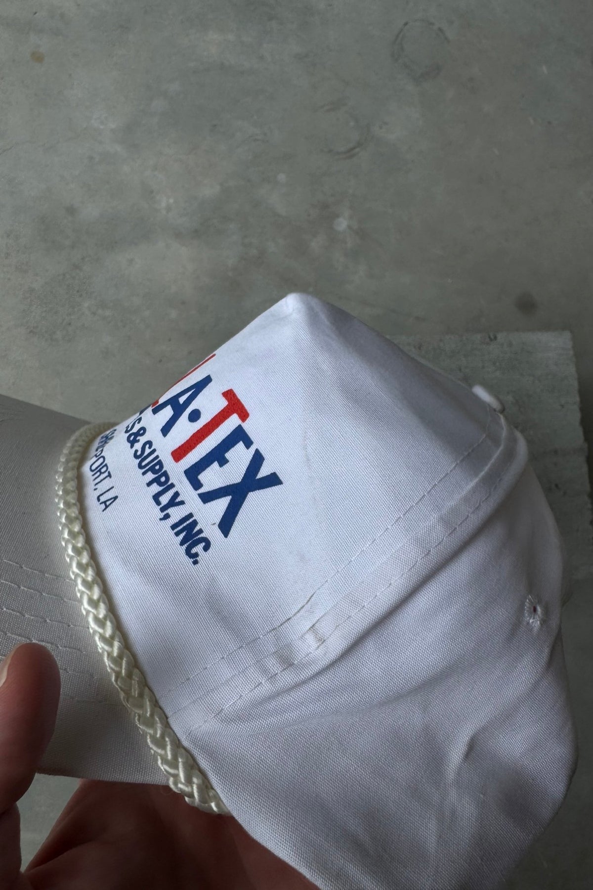 Oil Tools & Supply White Hat — 1990s - Retrospective Store