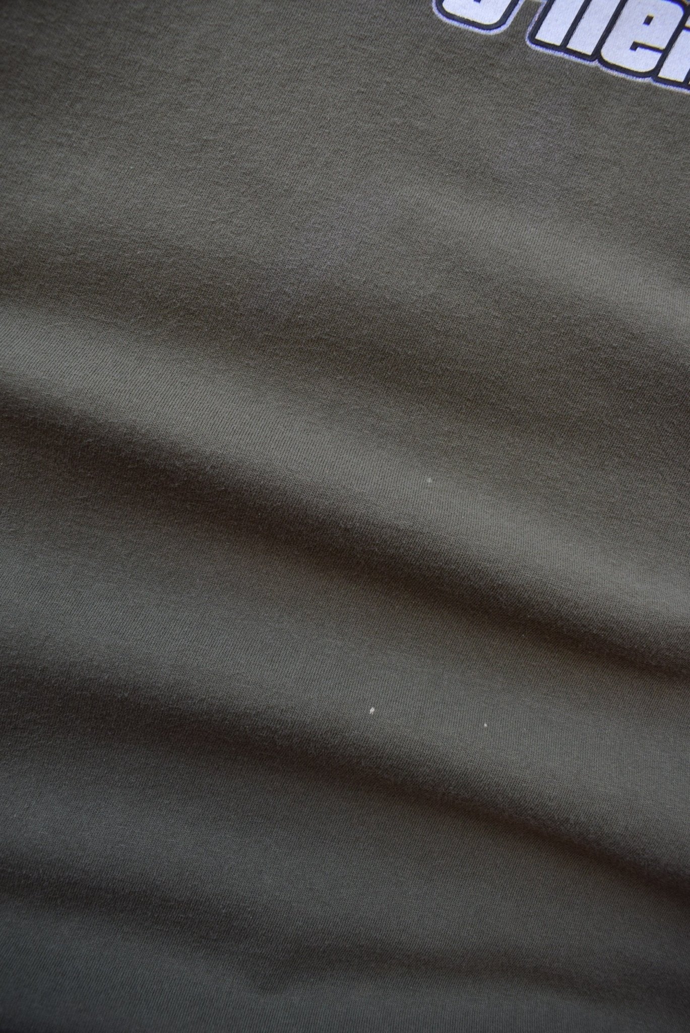 O'Neill USA Surfwear Green Long Sleeve Spellout Tee — 1990s (L) - Retrospective Store