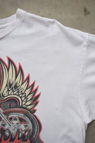 Orange County Choppers White Graphic Tee — 2000s (M/L) - Retrospective Store