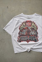 Orange County Choppers White Graphic Tee — 2000s (M/L) - Retrospective Store