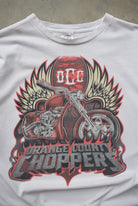 Orange County Choppers White Graphic Tee — 2000s (M/L) - Retrospective Store