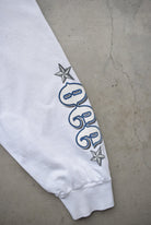 Orange County Choppers White Long Sleeve Graphic Tee — 2000s (M) - Retrospective Store