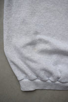 Penn State University Football Grey Graphic Crewneck — 1995 (M) - Retrospective Store