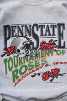 Penn State University Football Grey Graphic Crewneck — 1995 (M) - Retrospective Store