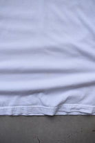 Pierre Balmain White Embroidered Spellout Tee — 1990s (L) - Retrospective Store