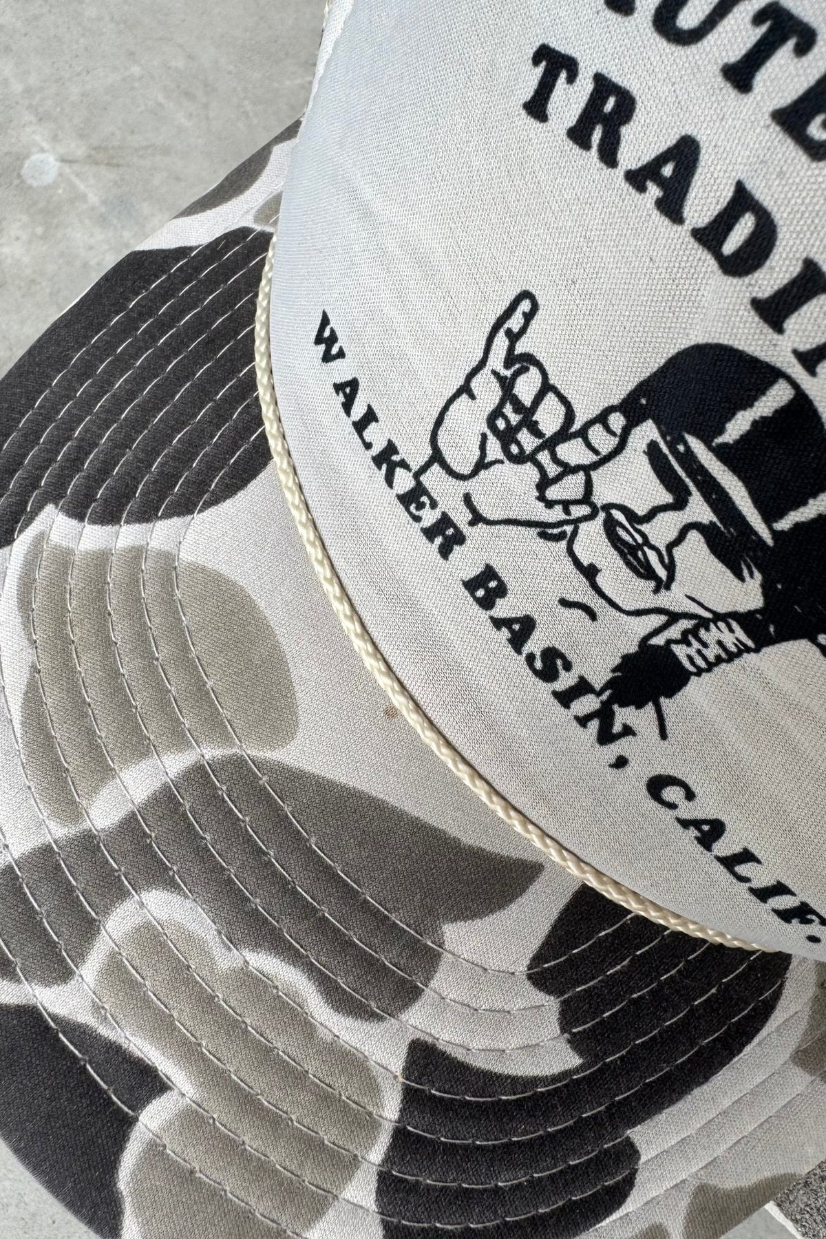 Piute Meadows Trading Post Grey Hat — 1990s - Retrospective Store