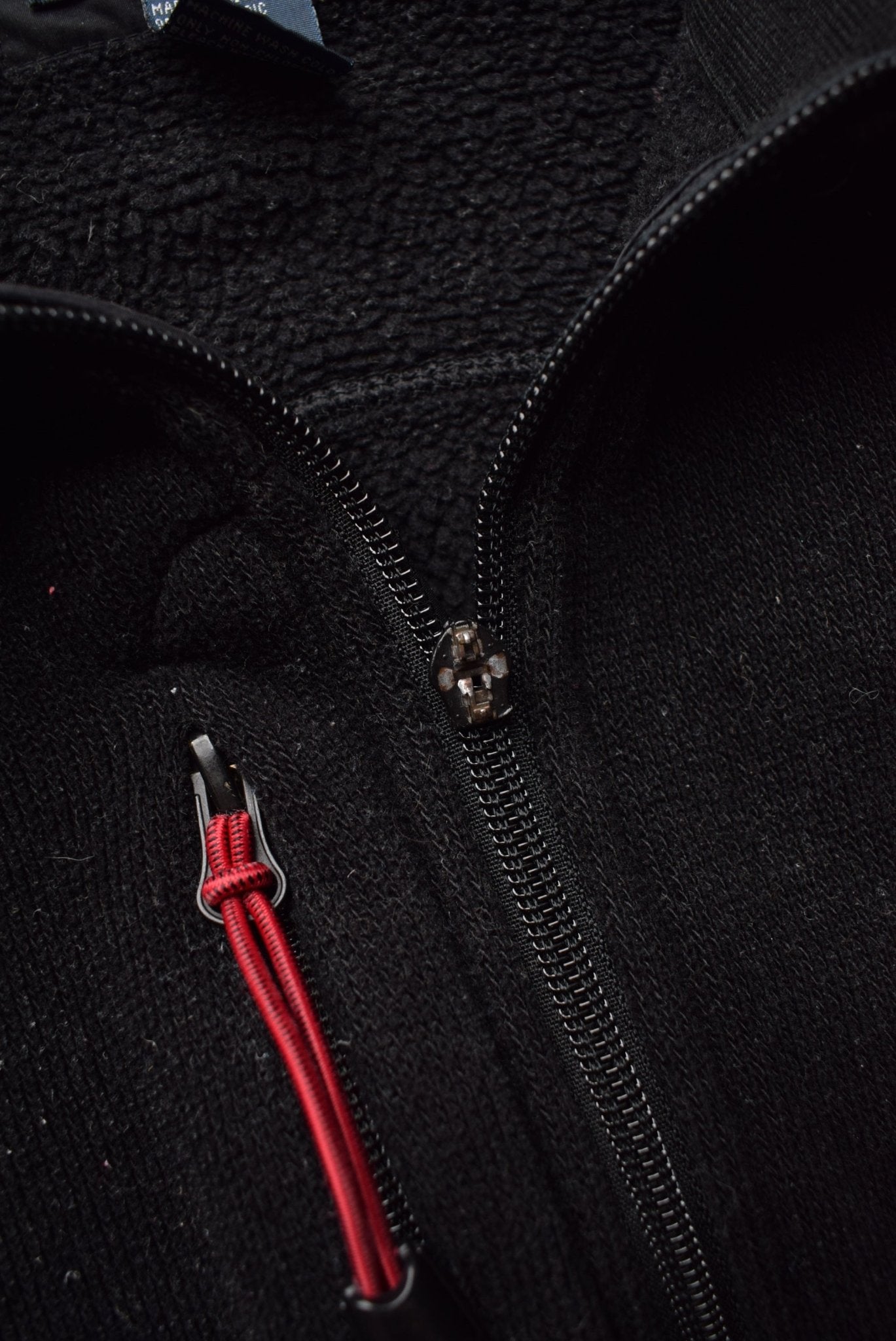 Polo Ralph Lauren Black Embroidered Jacket — 1990s (M) - Retrospective Store