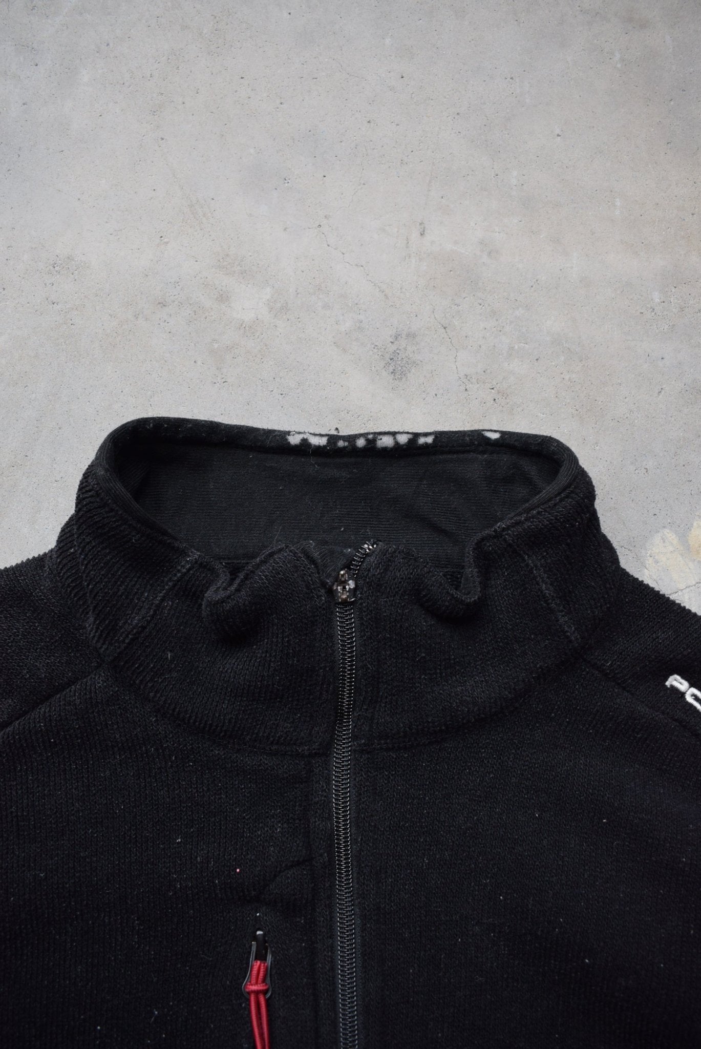 Polo Ralph Lauren Black Embroidered Jacket — 1990s (M) - Retrospective Store
