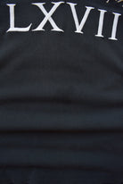 Polo Ralph Lauren Black Embroidered Polo — 1990s (L) - Retrospective Store