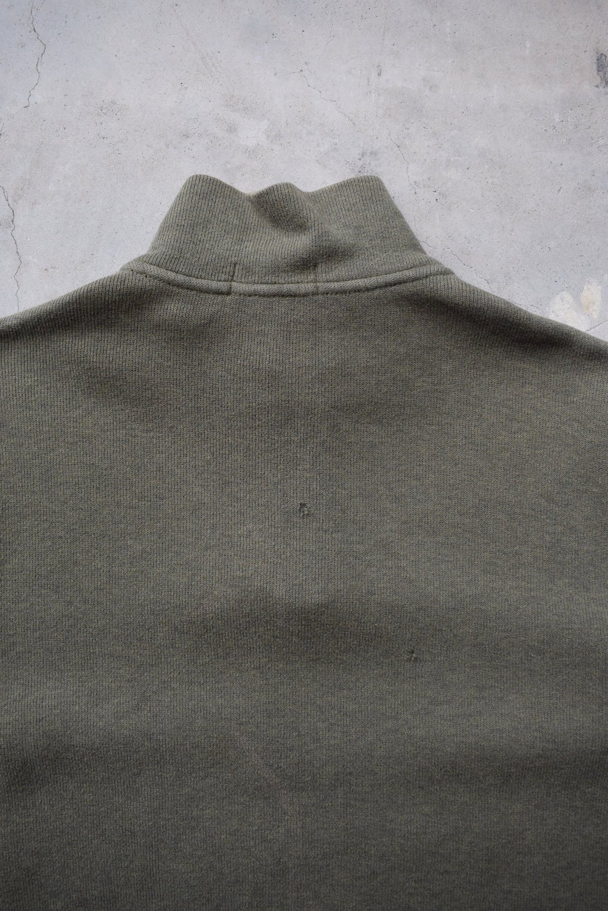 Polo Ralph Lauren Green Embroidered Logo Quarter Zip — 2000s (S/M) - Retrospective Store