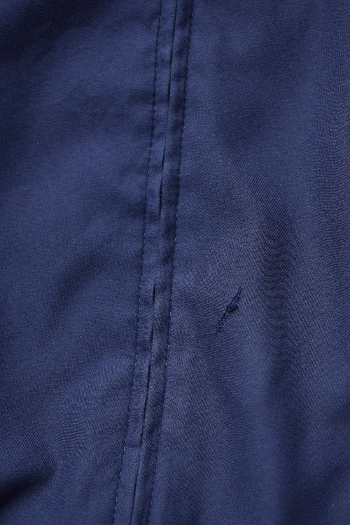 Polo Ralph Lauren Navy Embroidered Logo Harrington Jacket — 1990s (M/L) - Retrospective Store