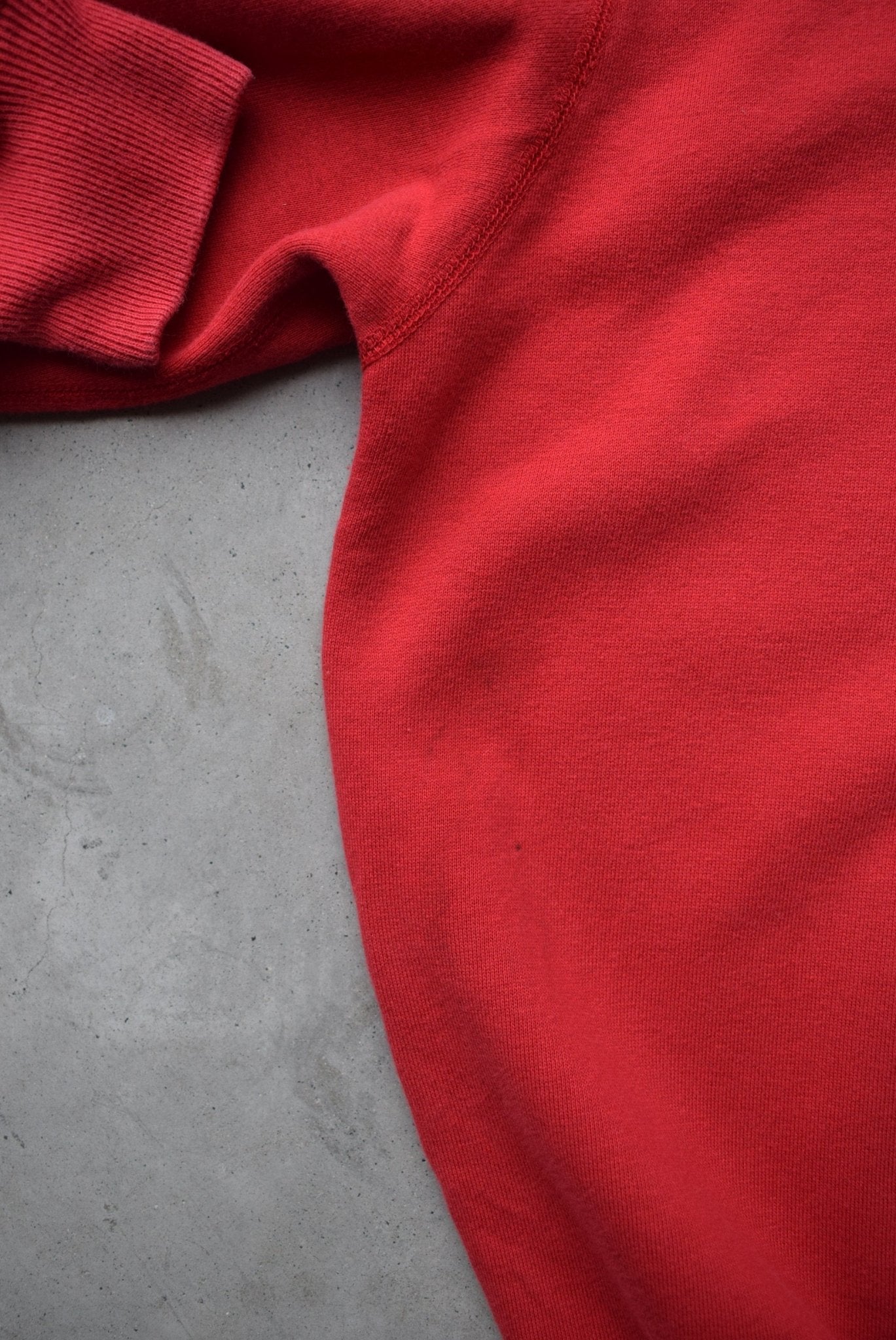 Polo Ralph Lauren Red Embroidered Hoodie — 1990s (L) - Retrospective Store