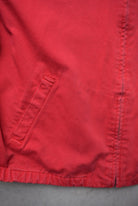 Polo Ralph Lauren Red Embroidered Logo Harrington Jacket — 1990s (XL) - Retrospective Store