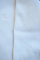 Polo Ralph Lauren White Embroidered Logo Hoodie — 2000s (M) - Retrospective Store