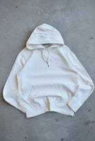 Polo Ralph Lauren White Embroidered Logo Hoodie — 2000s (M) - Retrospective Store