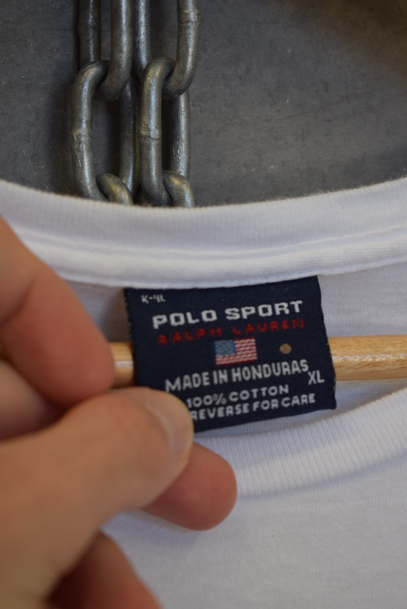 Polo Sport Ralph Lauren Bear Tee — 1990s (XL) - Retrospective Store