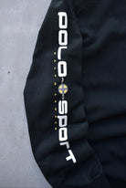 Polo Sport Ralph Lauren Black Long Sleeve Tee — 1990s (L) - Retrospective Store